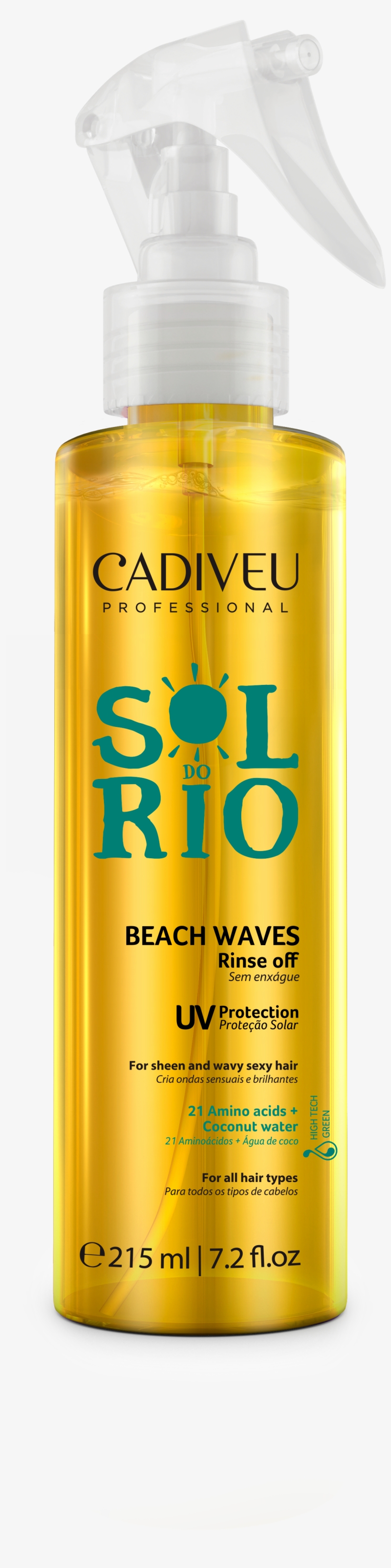 Beach Waves Spray - Sol Do Rio Cadiveu, transparent png #9492858