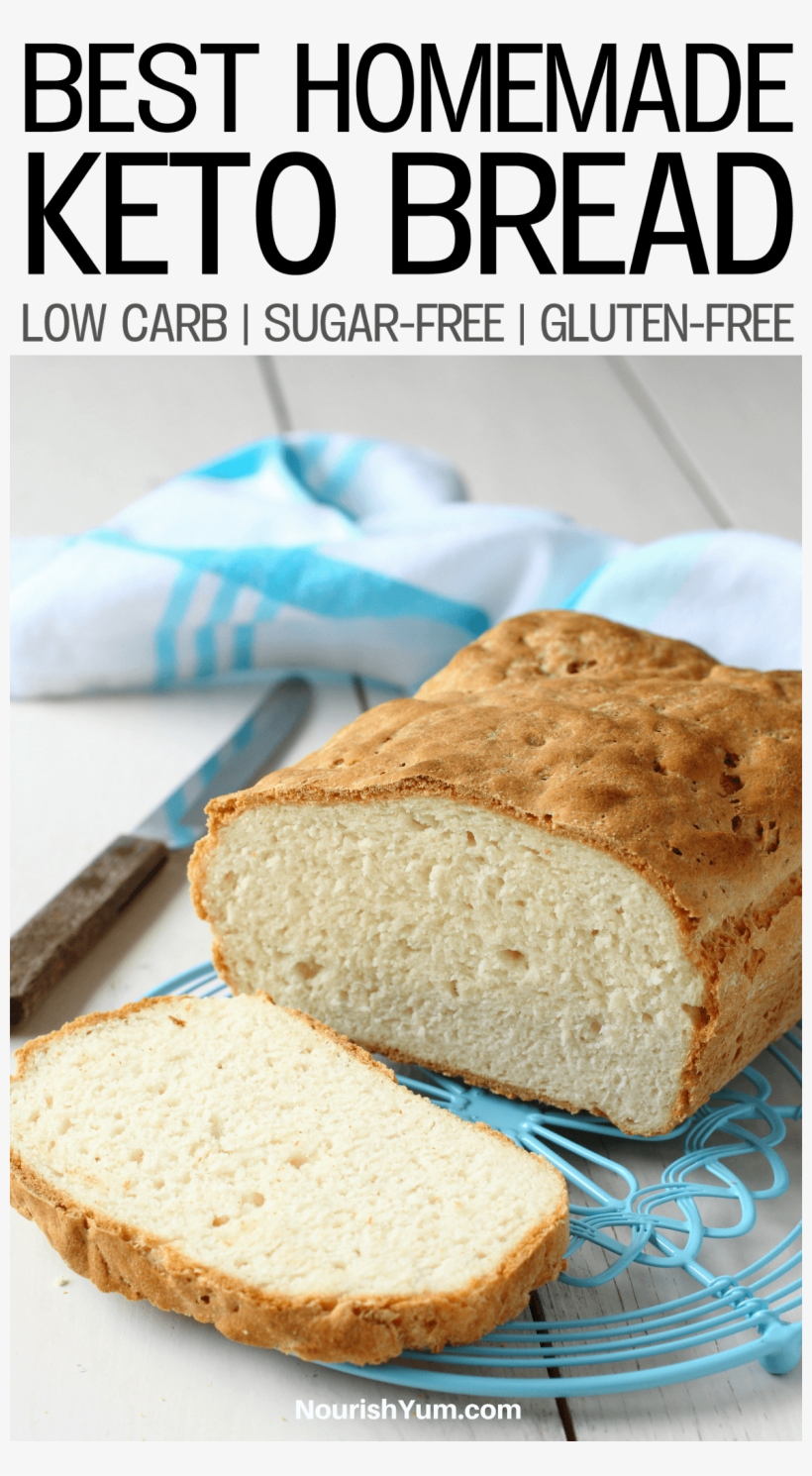 Best Low Carb Keto Bread Recipe Easy To Make And Tastes - Potato Bread, transparent png #9492861