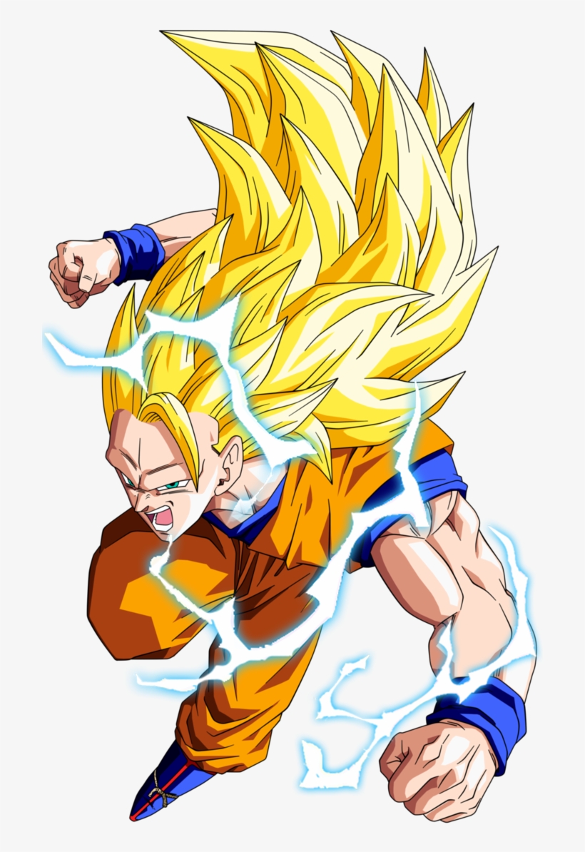 Dragon Ball Goku Ssj3, transparent png #9492970