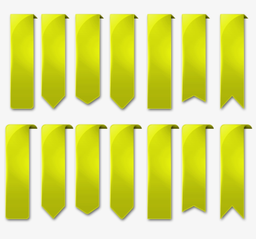 Yellow Banner Png - Parallel, transparent png #9493323