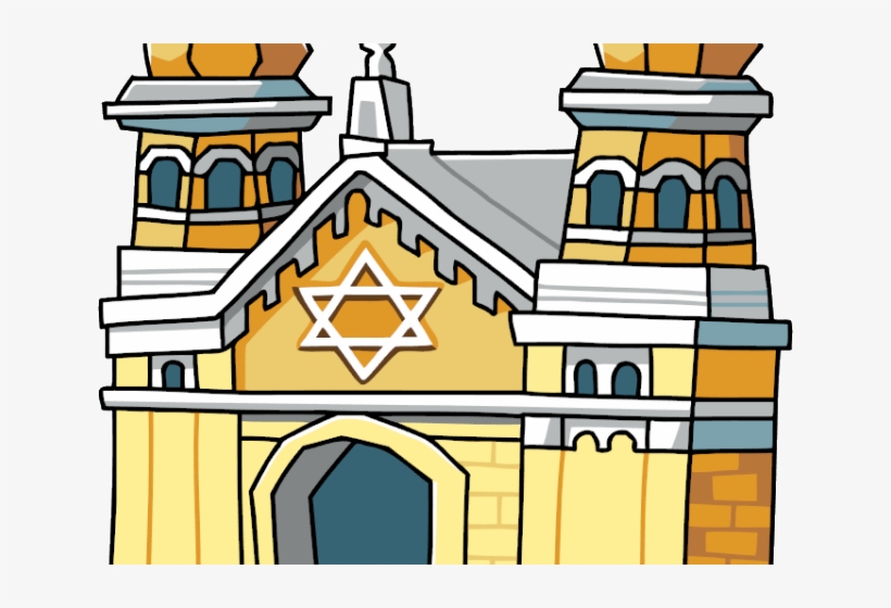 Temple Clipart Transparent - Synagogue Clipart, transparent png #9493777