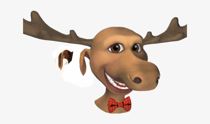 Moose Clipart Ear - Talking Moose Gif, transparent png #9495007