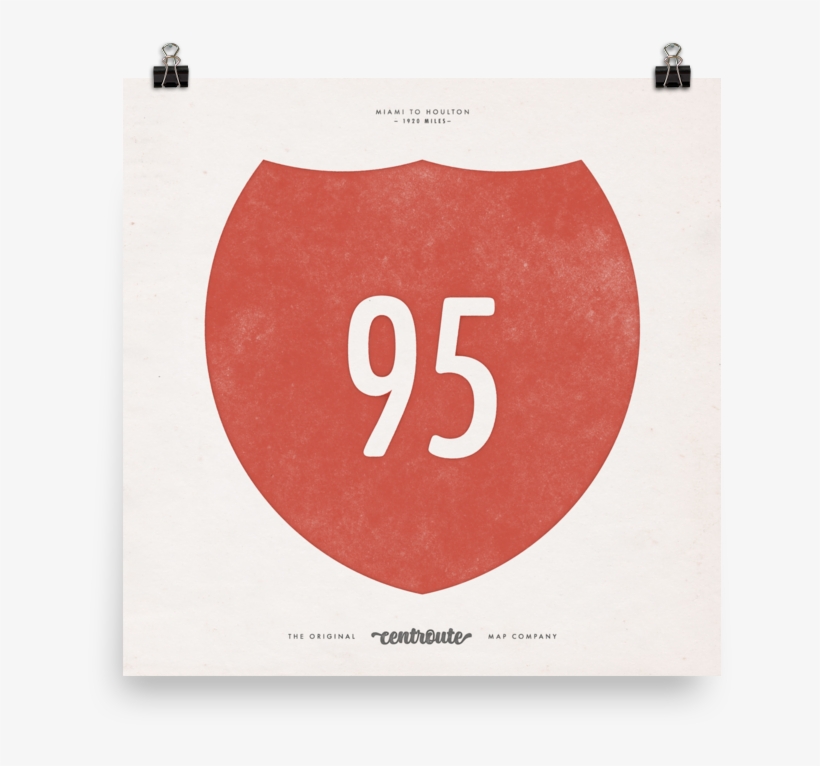 Interstate - Stop Sign, transparent png #9495547