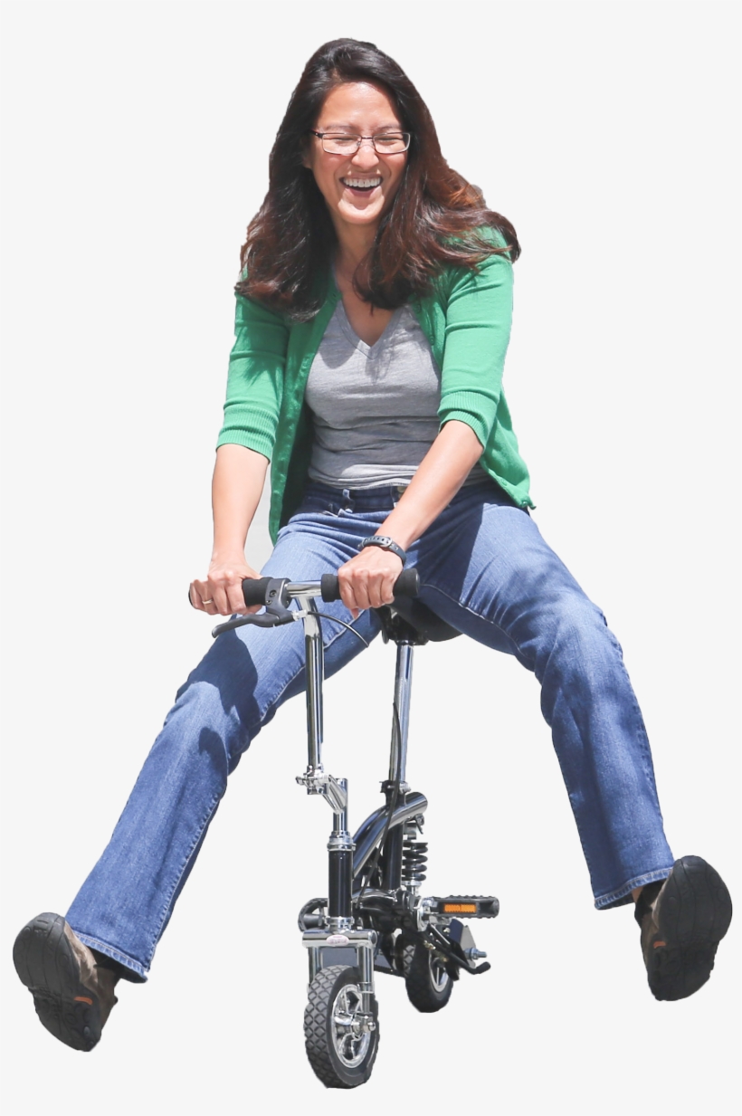 We're On A Bike Ride But We'll Get Right Back To You - Sitting, transparent png #9495656