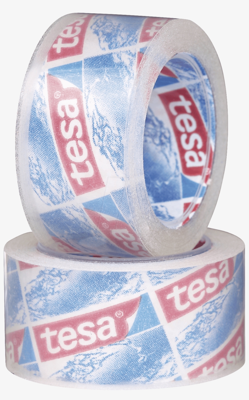 Crystal Clear Tesafilm®, 10 M X 19 Mm, 1 Roll Tesa - Tesafilm, transparent png #9496247