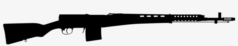 Assault Rifle Clipart M4a1 - รูป ปืน พื้น หลัง สี ขาว, transparent png #9496427
