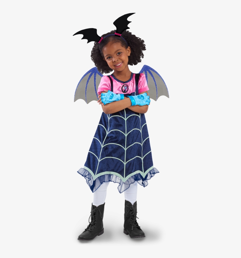 Disney Vampirina Boo-tiful Dress - Vampirina Costume, transparent png #9496560