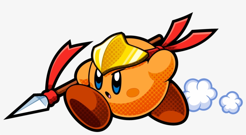 Spear Clipart Explosive - Kirby Battle Royale Original, transparent png #9496738