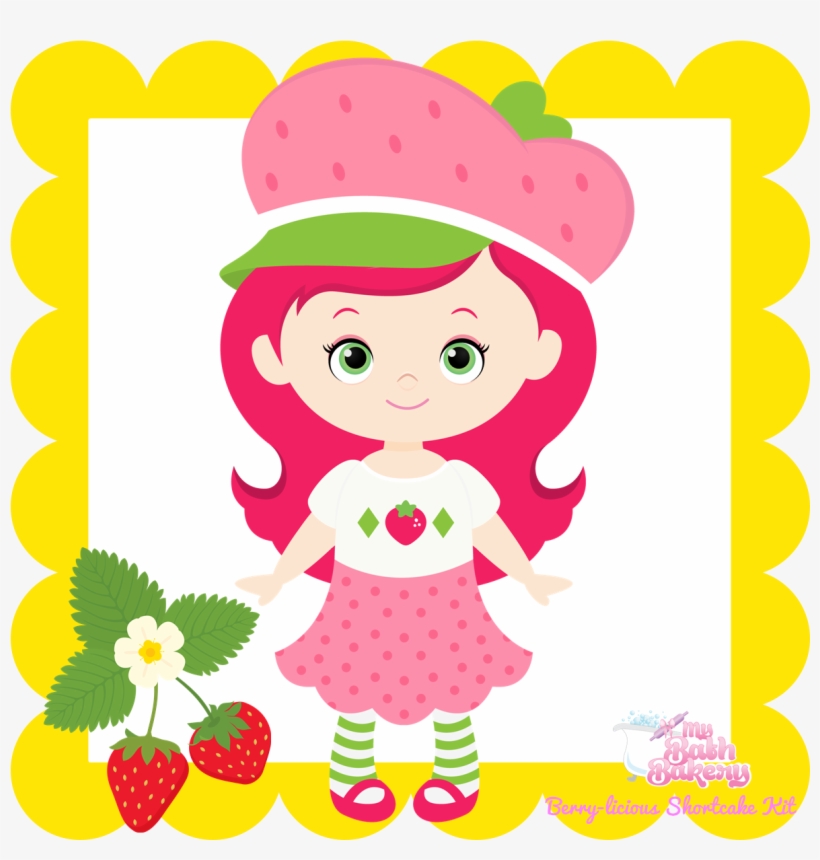 Strawberry Shortcake Facial Kit - Cartoon, transparent png #9496946