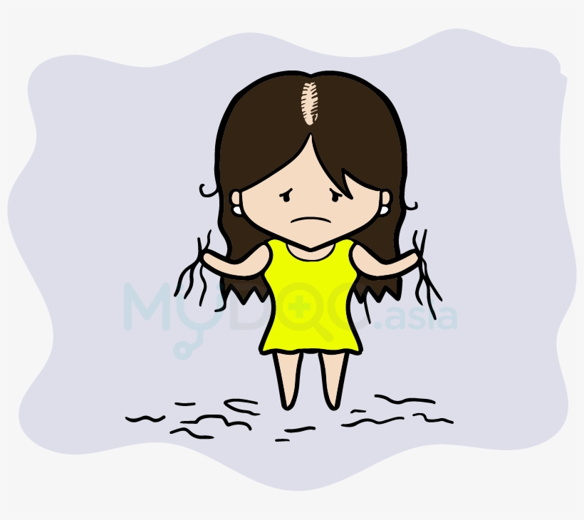 Pregnant Clipart Stretch Marks - Cartoon, transparent png #9496952