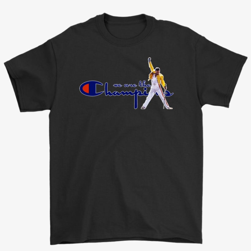 We Are The Champions Queen Freddie Mercury Shirts - Janus Films T Shirt, transparent png #9497008