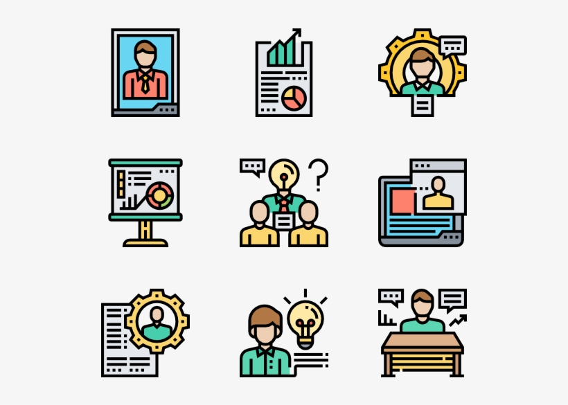 Job And Resume - Leader And Team Icon, transparent png #9497184