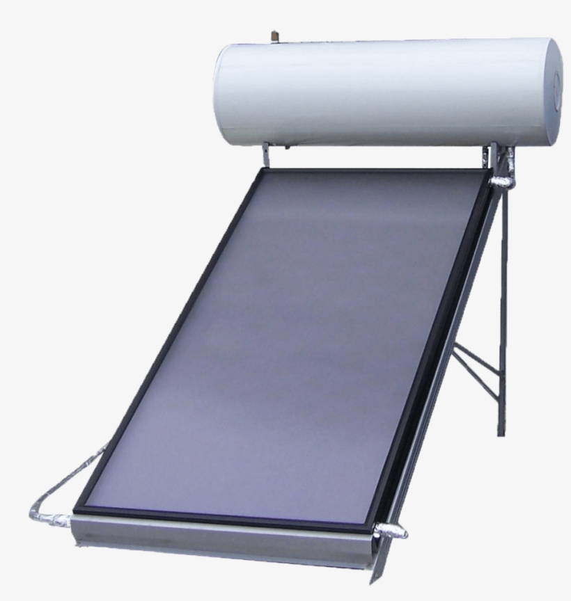 Chauffe Eau Solaire - Solar Water Heater Flat, transparent png #9499397