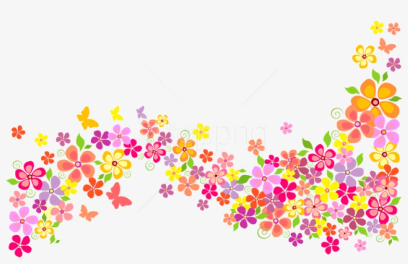 Free Png Download Floral Decor Clipart Png Photo Png - Flores Png Fondo Transparente, transparent png #9499457
