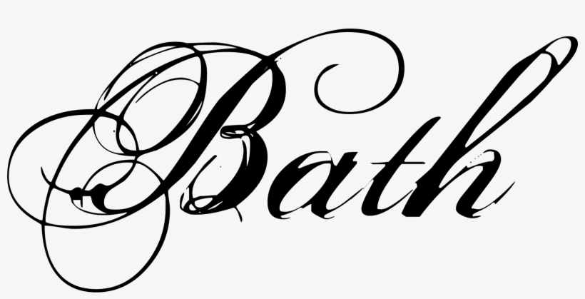 Bath - Word Art Bath, transparent png #9499735