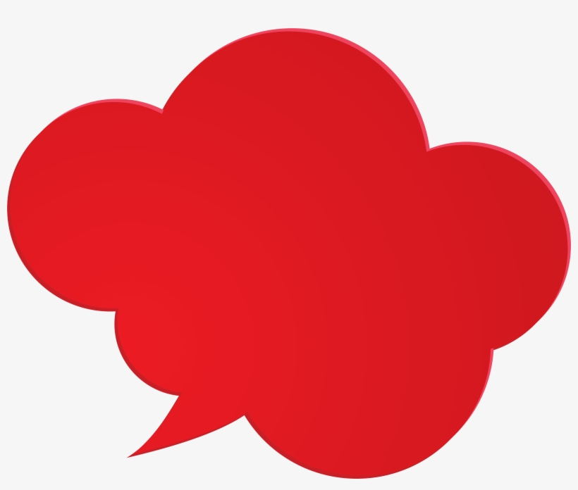Bubble Speech Red Clip Art Image Gallery Yopriceville, transparent png #950014