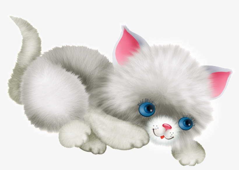 This Product Design Is Beautiful And Cute Cartoon Cat - Котята Картинки, transparent png #950017