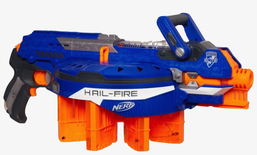 Nerf Hail Fire - Nerf N-strike Elite Hail-fire Blaster, transparent png #950354