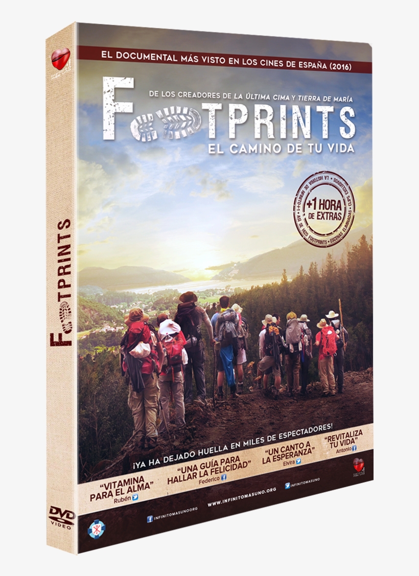 Fictici Footprints Dvd - Footprints: The Path Of Your Life, transparent png #950439