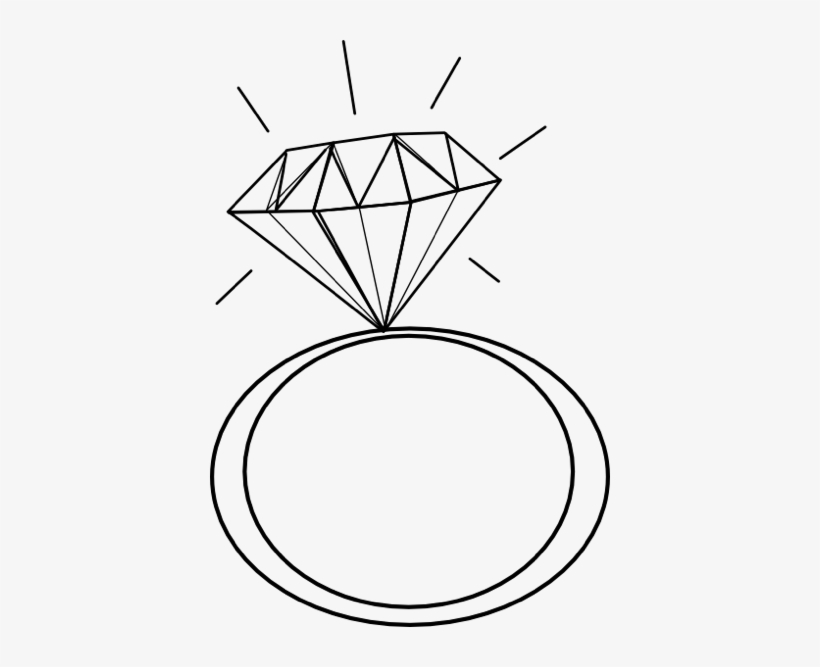 Wedding Ring Diamond Ring Clipart Free Clipart Images - Diamond Rings Clip Art, transparent png #950523