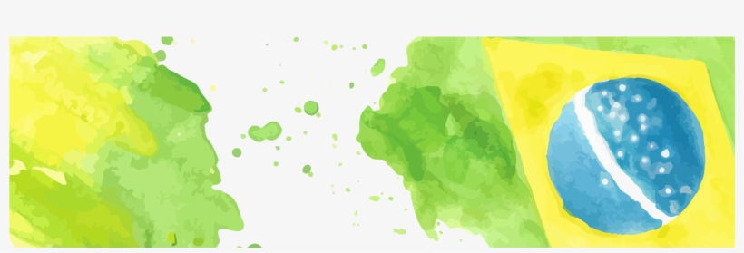 Brazil Vector Banner Black And White Stock - Background Brasil Png, transparent png #950673