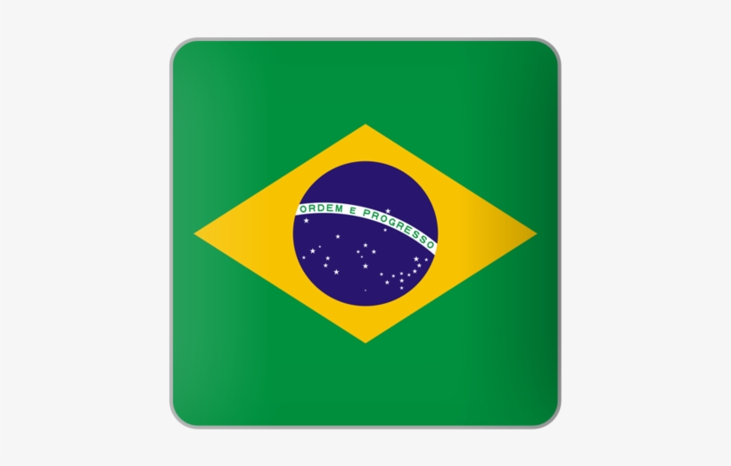 Illustration Of Flag Of Brazil - Brazil Flag, transparent png #950883