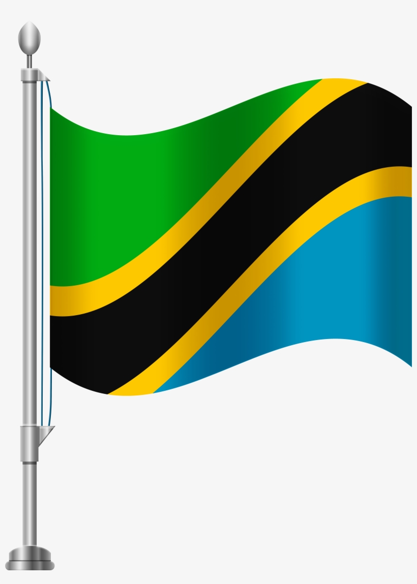 Tanzania Flag Png Clip Art, transparent png #950964