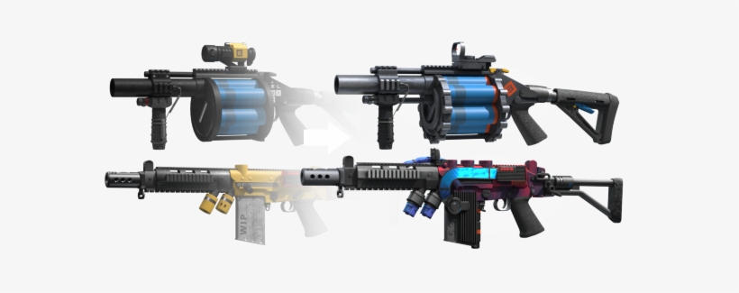 New Model For Coil Gun - Weapon, transparent png #950965