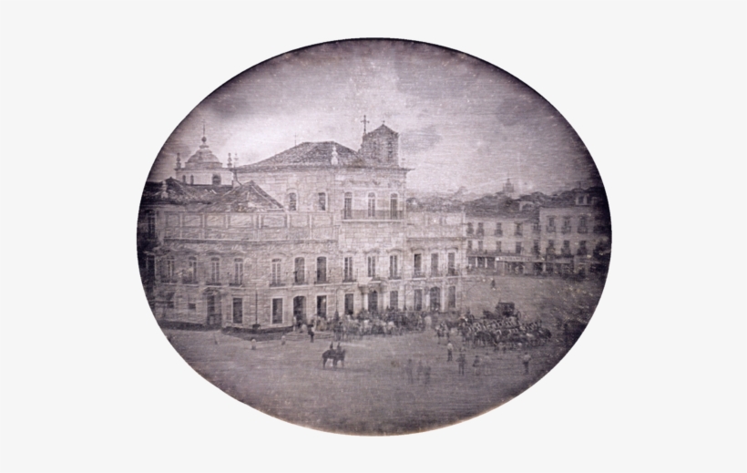 Photograph Showing The Imperial Palace In Rio De Janeiro - Paço Imperial 1840, transparent png #951014