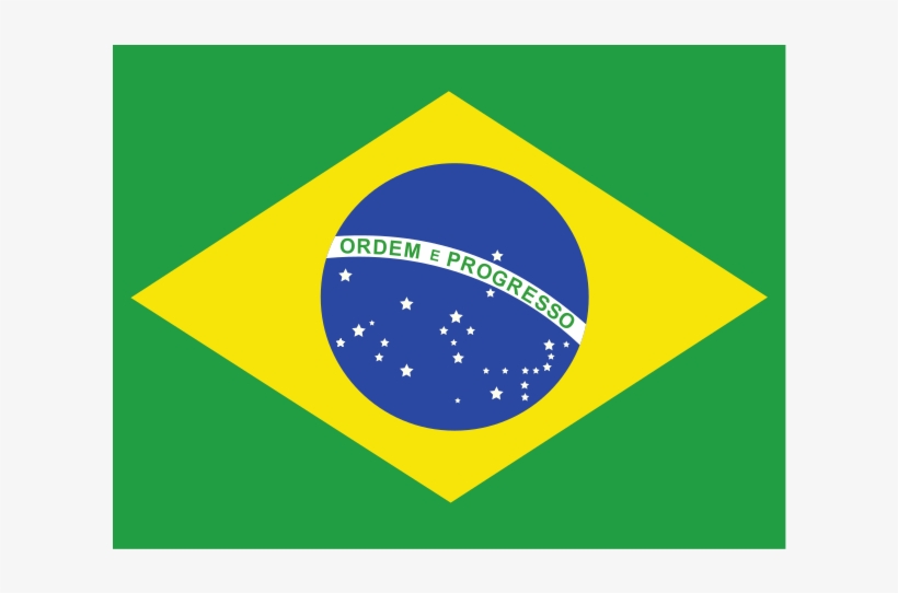 Flag Of Brazil Logo Png Transparent - Brazil Flag, transparent png #951239