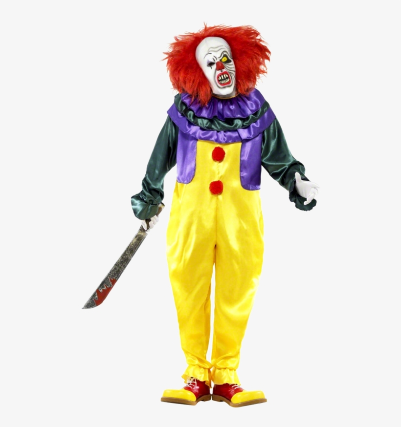 Creepy Clown Costume - Disfraces De Payasos Asesinos, transparent png #951396