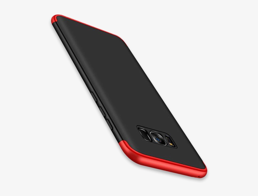 Luxury 360 Degree Full Protection Case For Samsung - Samsung Galaxy S8 Cover 3in1 Dual Hybrid Double Dip, transparent png #951575