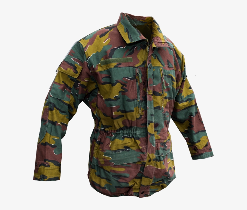 Belgian Military Parka, Jigsaw Camo - Jigsaw Camouflage, transparent png #951622