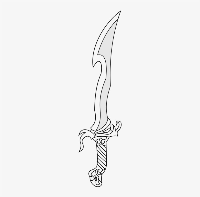 Sword Weapon Katana Download Drawing - Sword Drawing, transparent png #951723