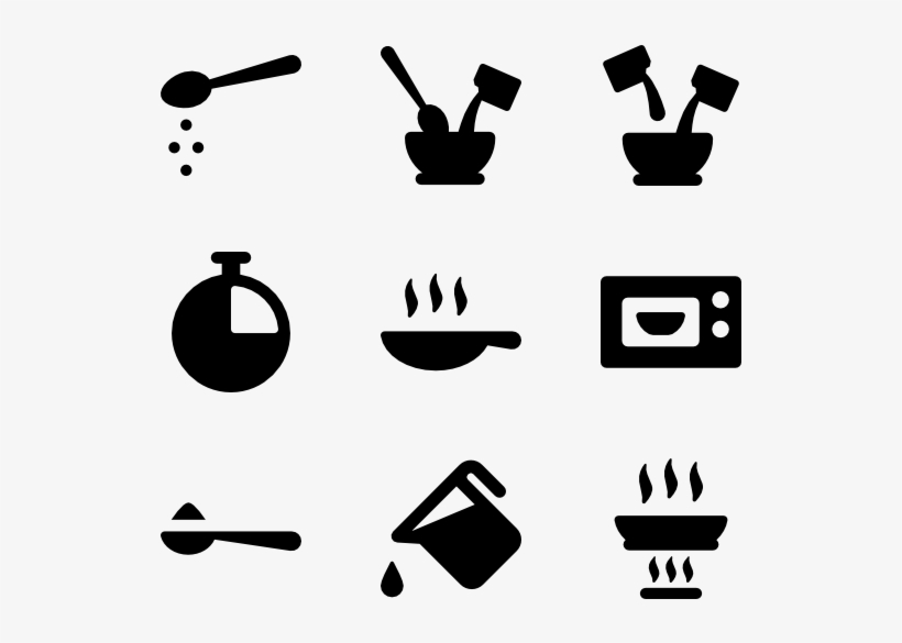 Filled Cooking Instructions - Instruction Icons, transparent png #951795