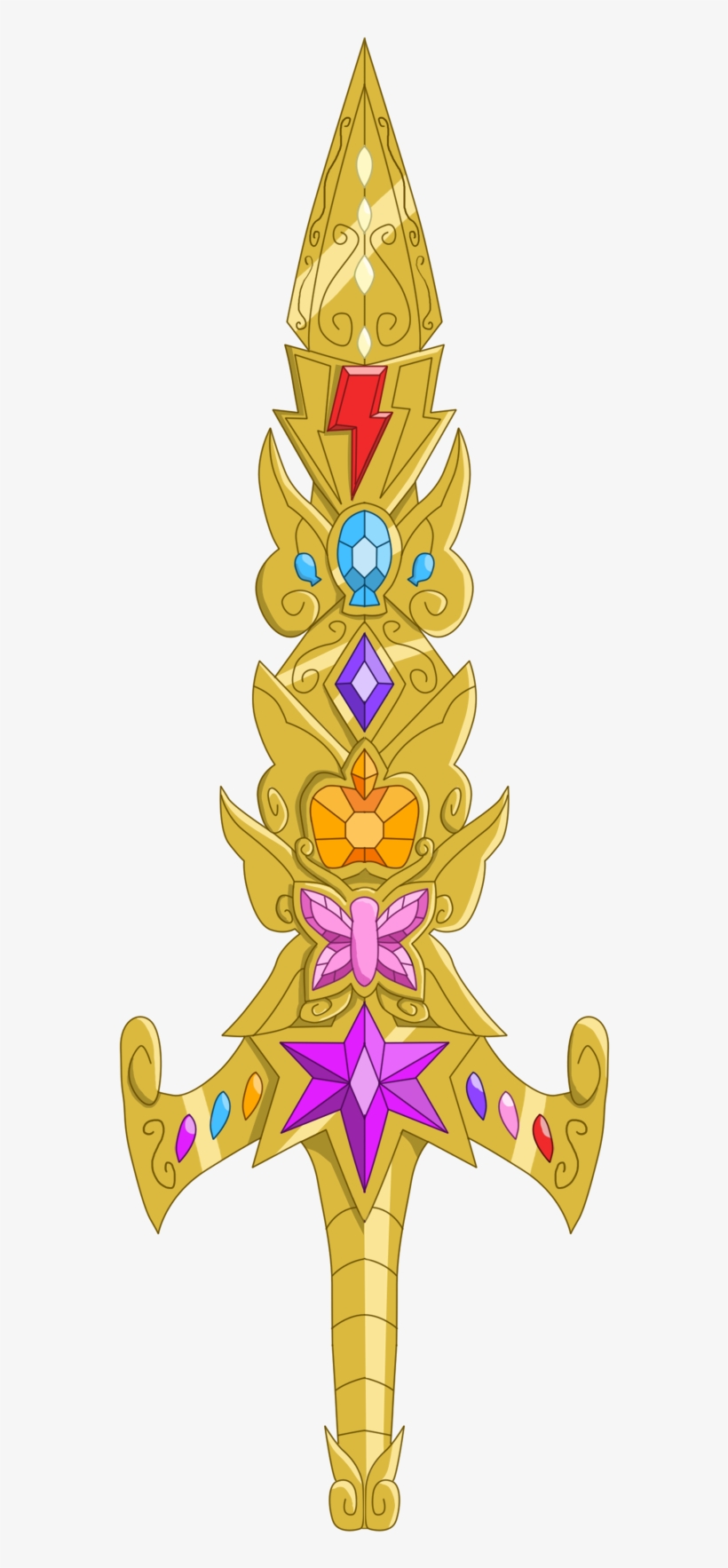 Elemental Sword - Mlp Sword Of Harmony, transparent png #951874