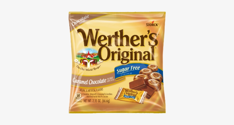 Sugar Free Chocolate Hard Candies - Werthers Sugar Free, transparent png #952034