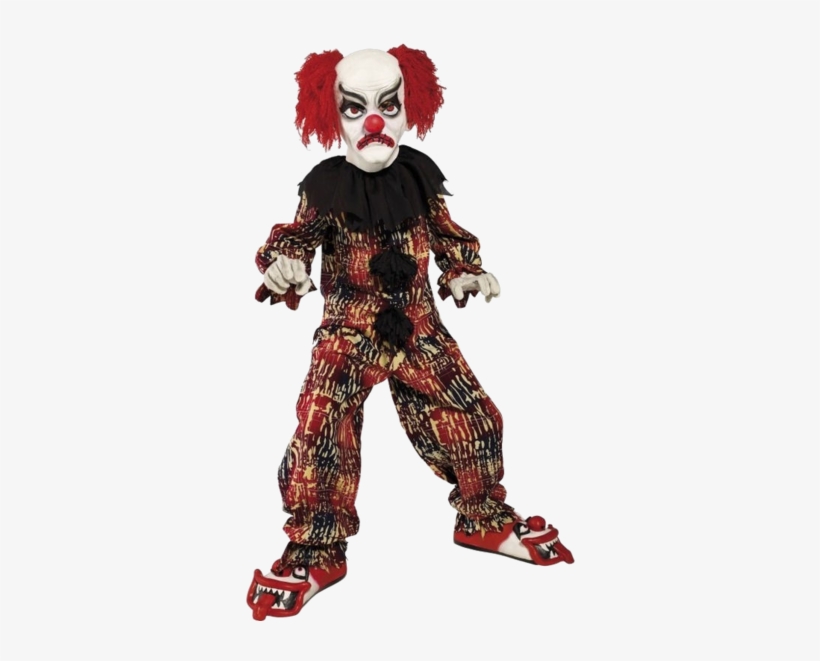Bring Fear Not Laughs In The Child Scary Clown Halloween - Creepy Clown Costume, transparent png #952205