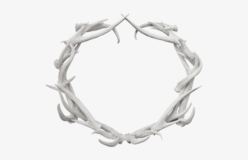 Antler Wreath Png, transparent png #952323