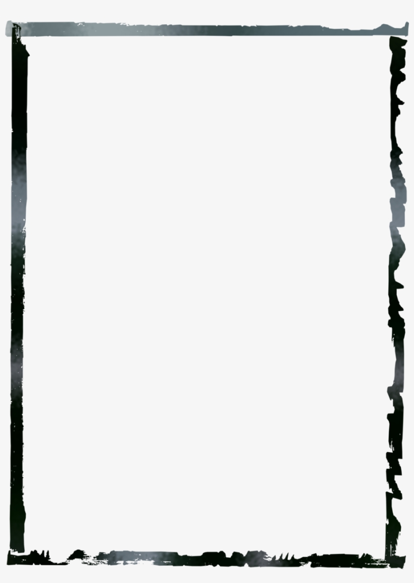 Grunge Border Clipart Borders And Frames Picture Frames - Grunge Rectangle Png, transparent png #952454