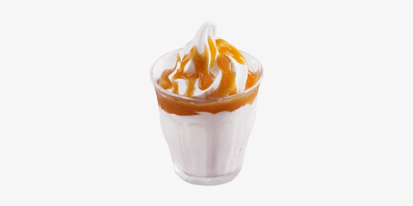 Caramel Sundae - Mcdonalds Caramel Sundae, transparent png #952485