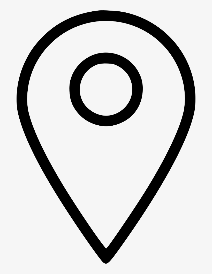Map Marker Push Pin Left Yellow Icon Png Ico Icons - Location Pin Png Free, transparent png #953125