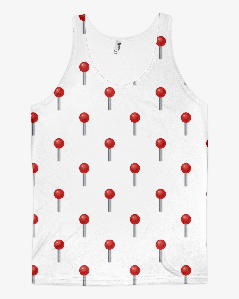 All Over Emoji Tank Top - Active Tank, transparent png #953196