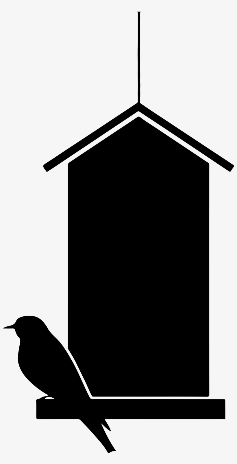 Bird House Silhouette Black And White - Bird Houses In Black And White ...
