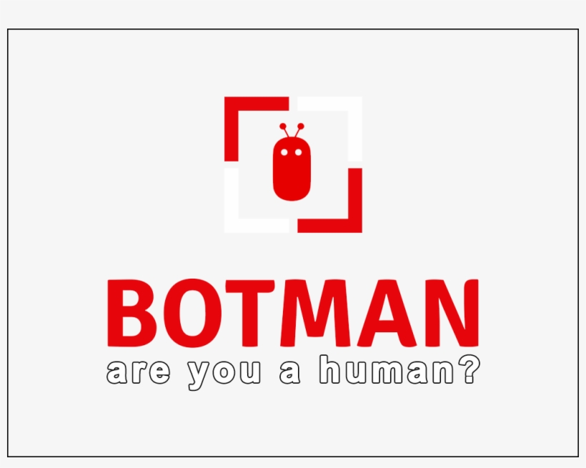 Botman V2 Red & White Border - Emblem, transparent png #954153