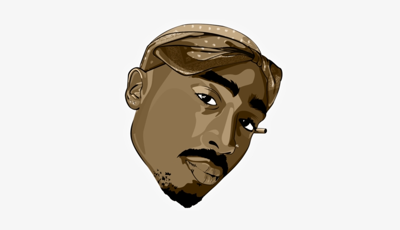 Tupac Shakur Clipart Png - 2pac, transparent png #954431