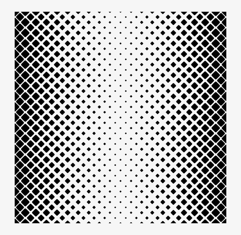 Square, Rounded, Background, Pattern, Geometry, Shape - Dot Pattern Fade Vector, transparent png #954668