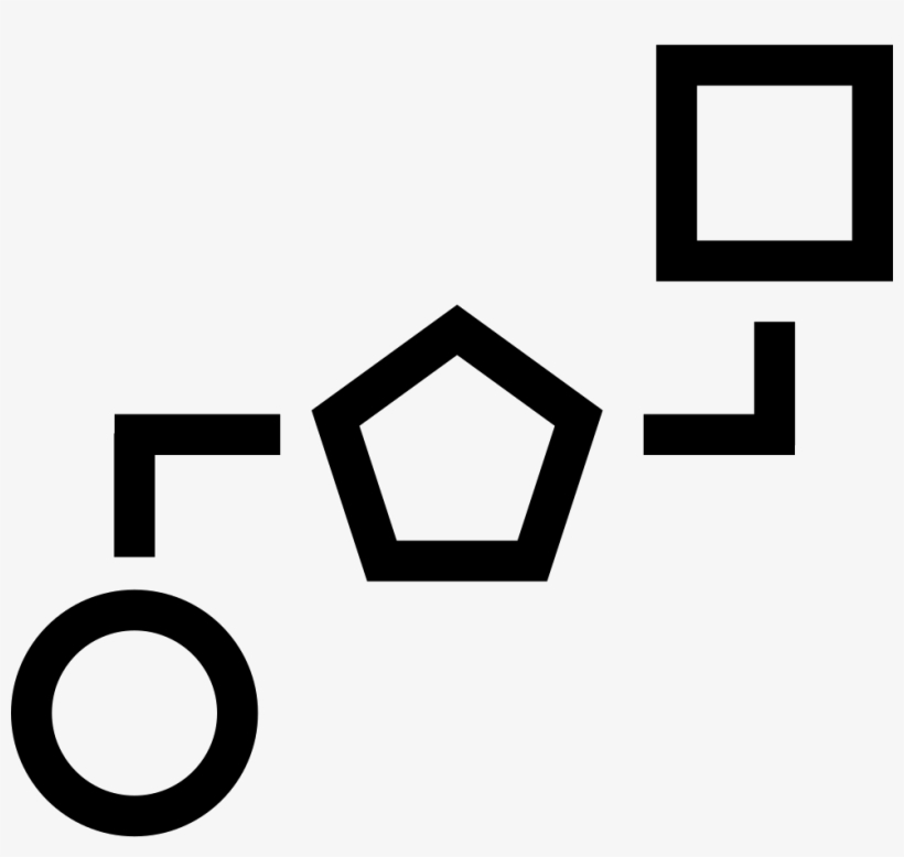 Block Schemes Of Three Geometric Shapes Connected By - Icons Free Geometric Shapes, transparent png #954899