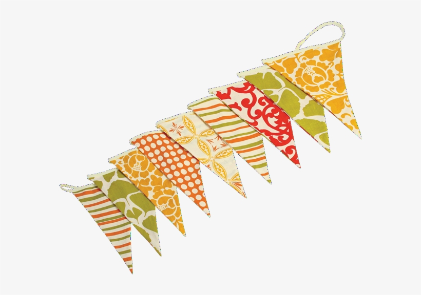 Fabric Bunting Flag Banner - Flag, transparent png #955664