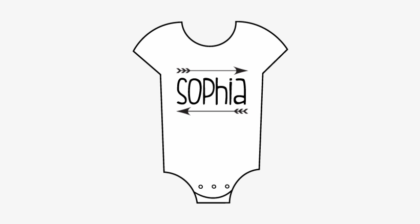 "tribal Arrows" Customisable Name Babygrow - Arrow, transparent png #955720